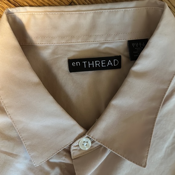 Men’s En Thread Button Down Shirt - Picture 2 of 2
